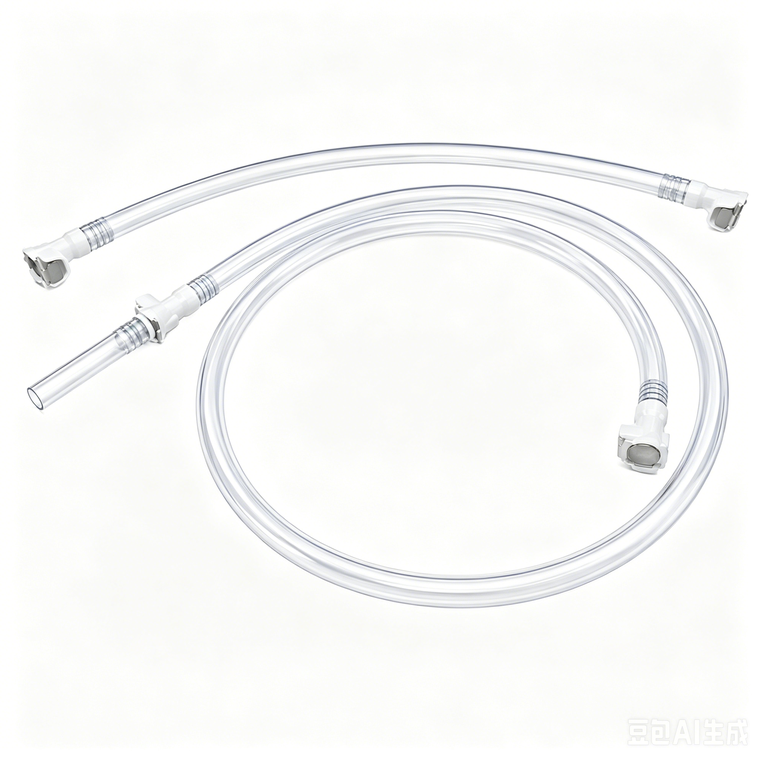 Silicone tubing set