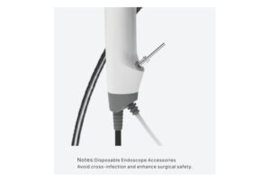 Camjoy BD101 Disposable Digital Flexible Bronchoscope Insertion tube and distal-end detail