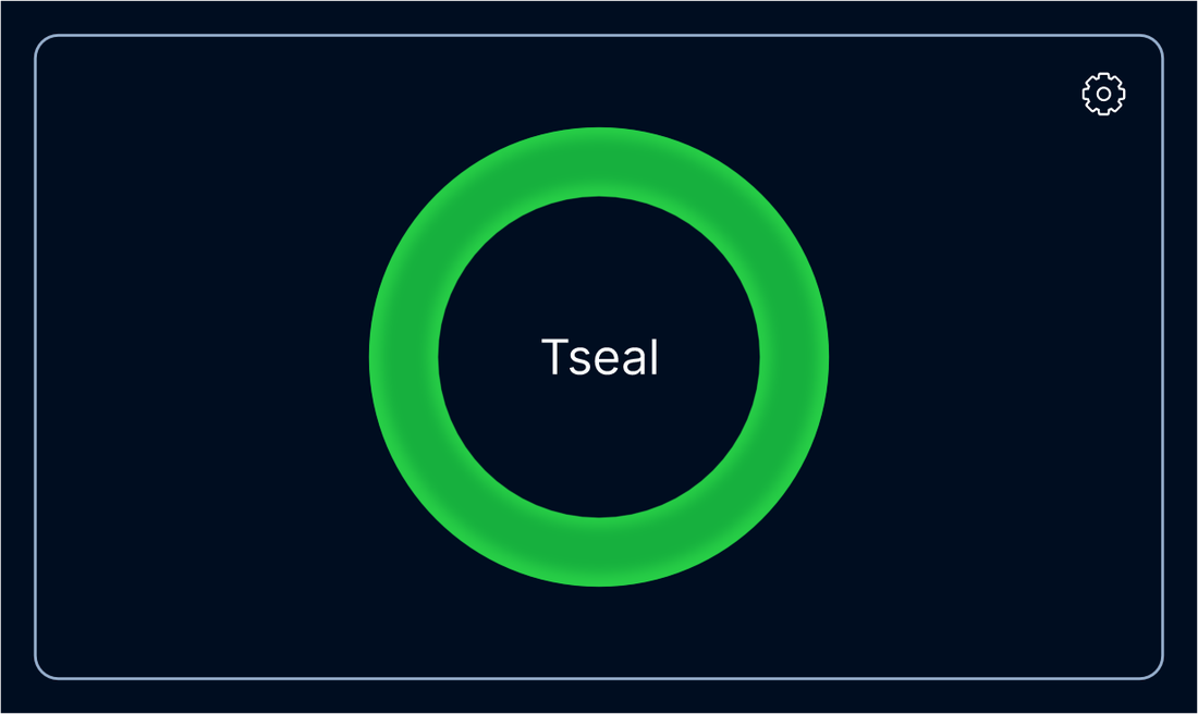 Grun - T-Seal bereit