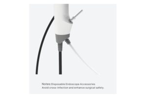Camjoy CD101 Disposable Digital Flexible Cystoscope Insertion tube and distal-end detail