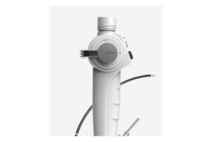 Camjoy CR101 Reusable Digital Flexible Cystoscope Handle and control detail
