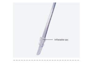 Camjoy DS101 Disposable Video Single Lumen Tube Tube body and distal-end detail