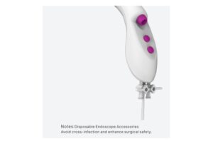 Camjoy HD101 Disposable Hysteroscope Insertion tube and distal-end detail