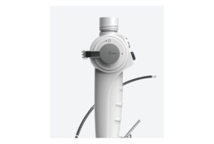 Camjoy UR101 Reusable Digital Flexible Ureteroscope Handle and control detail