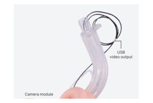 Camjoy VM101 Video Laryngeal Mask Connector and video output detail